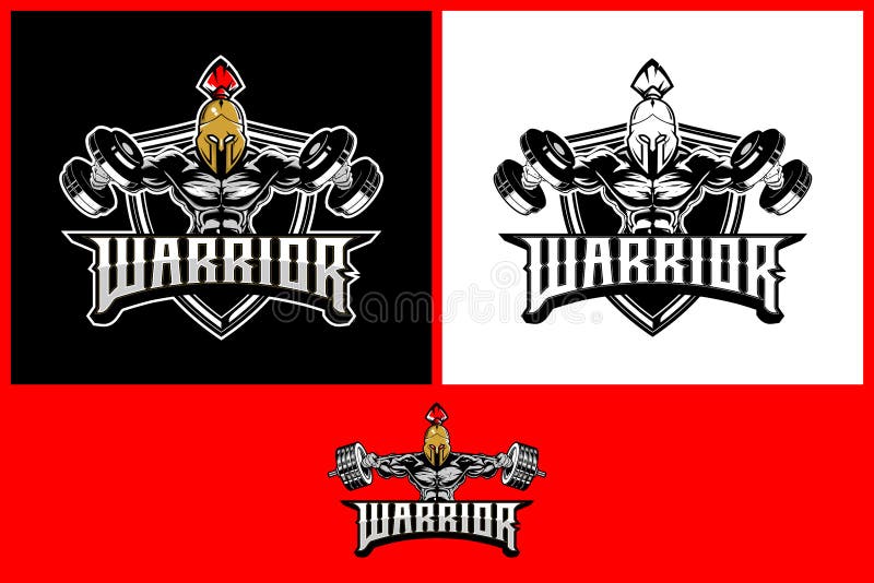Guerreiro de surpresa viquingue com molde do crachá do logotipo do vetor do protetor e do machado ilustração stock Guerreiro de surpresa viquingue com molde do crachá do logotipo do vetor do protetor e do machado ilustração stock