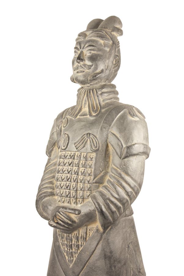 Guerrero de la terracota imagen de archivo libre de regalías Guerrero de la terracota imagen de archivo libre de regalías