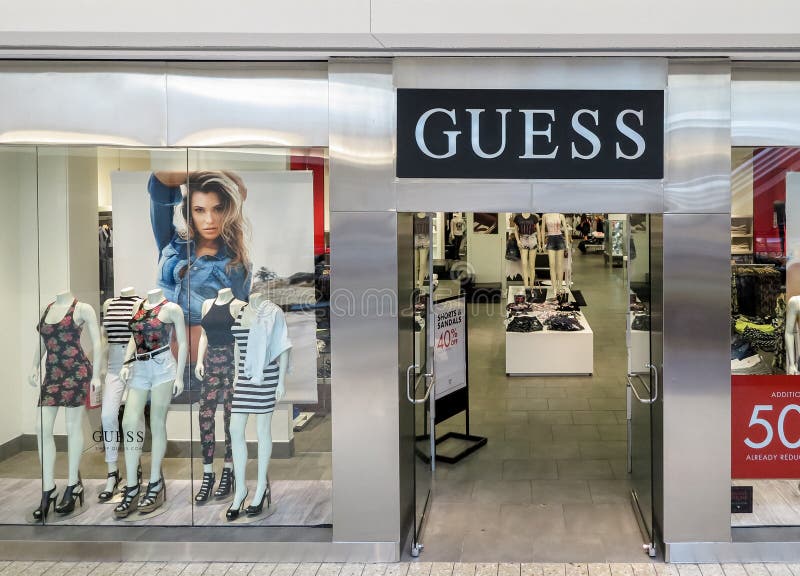 Guess editorial image. Image of downtown, shopping - 44374205