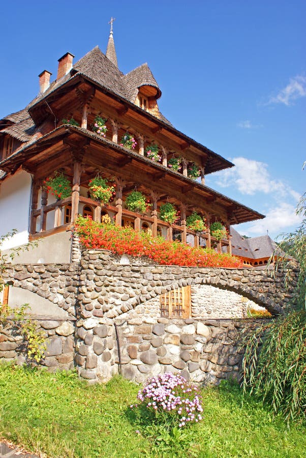 Guest house at barsana monastery