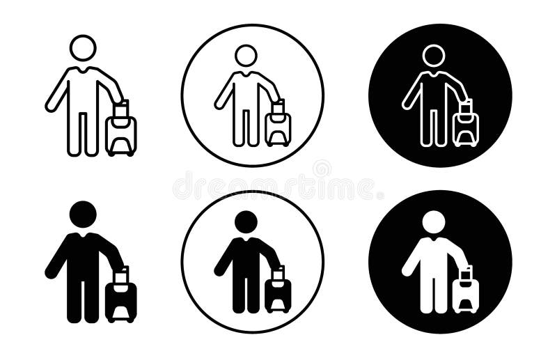 Guest Icon royalty free illustration