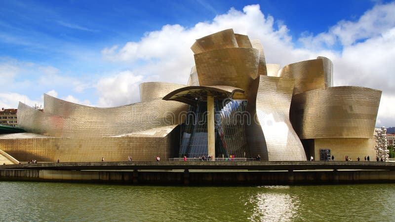 Guggenheim Museum Bilbao. royalty free stock photos Guggenheim Museum Bilbao. royalty free stock photos