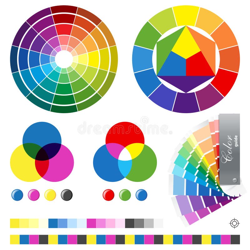 Gráfico Vetorial Explicando a Diferença Entre Os Modos De Cor Cmyk E Rgb  Ilustração do Vetor - Ilustração de projeto, imagem: 217672536