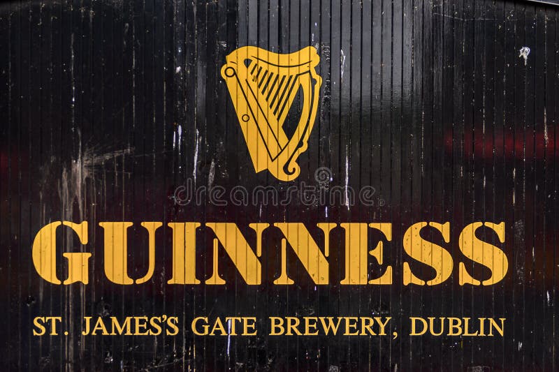 Guinness bryggeri, Irland arkivfoto