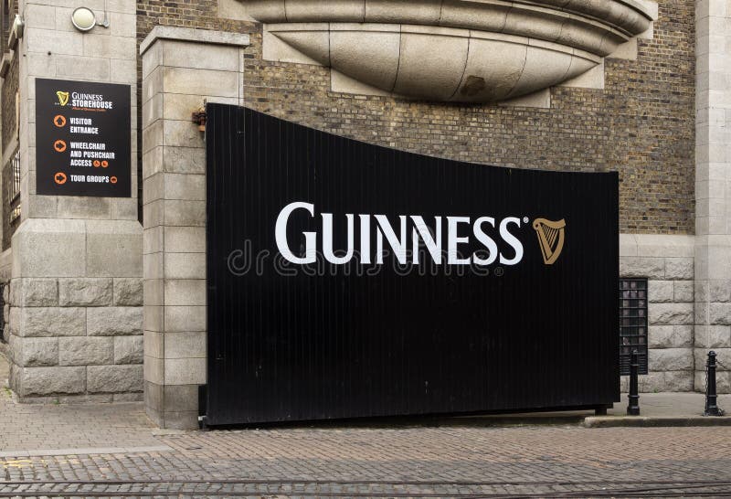 Guinness bryggeriport, Dublin royaltyfria bilder