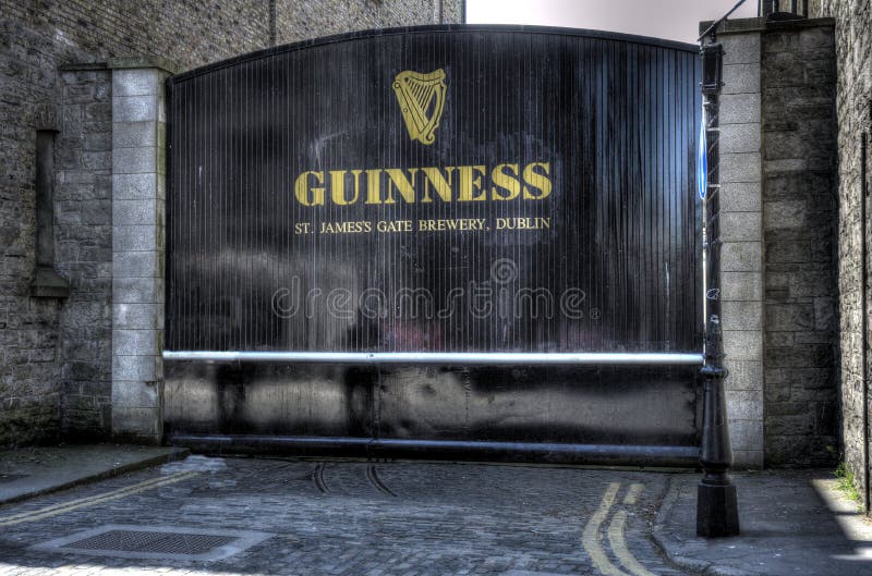 Guinness magasin, Dublin arkivfoton
