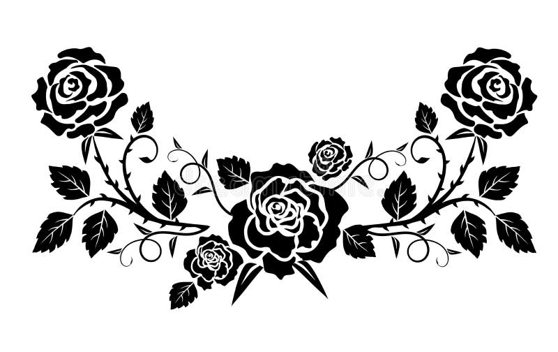 Guirlande De Roses Roses - Espace Fete