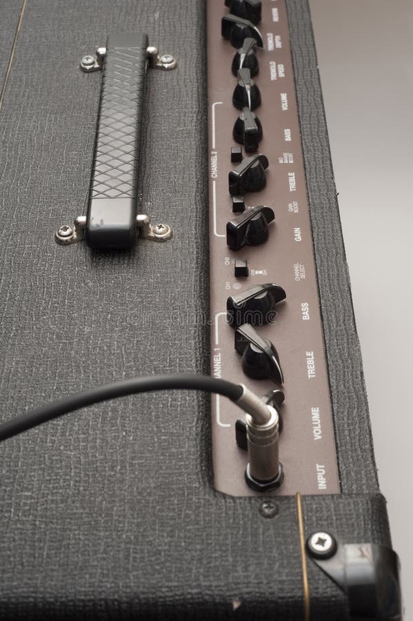Guitar Amp Controls Picture. Image 19723358