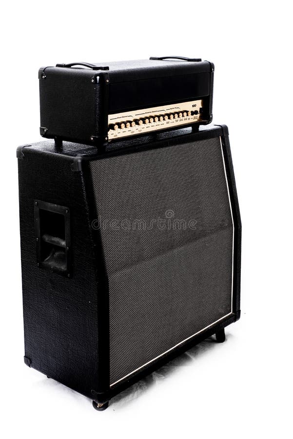 Guitar Amp stock photo. Image of rock, speckled 48681934
