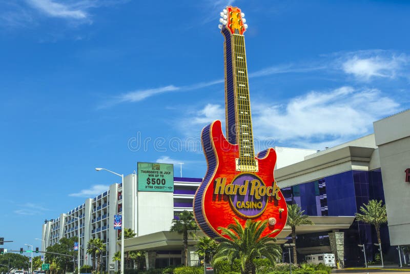 Guitar emblem of Hard Rock Casino