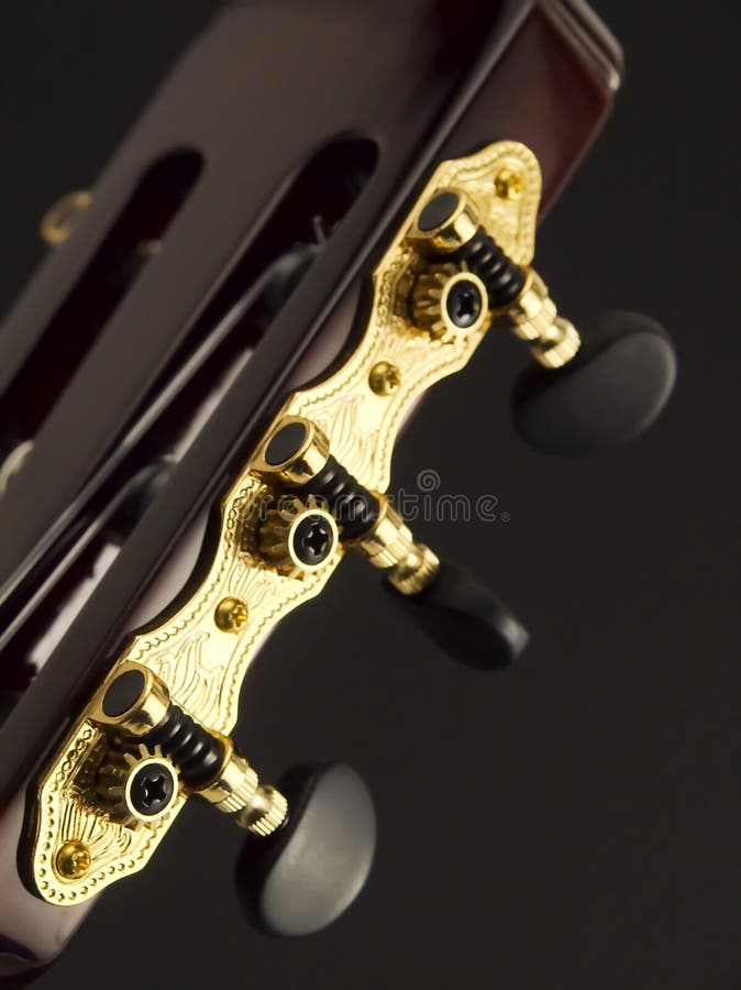 Guitar Head royalty free stock photo
