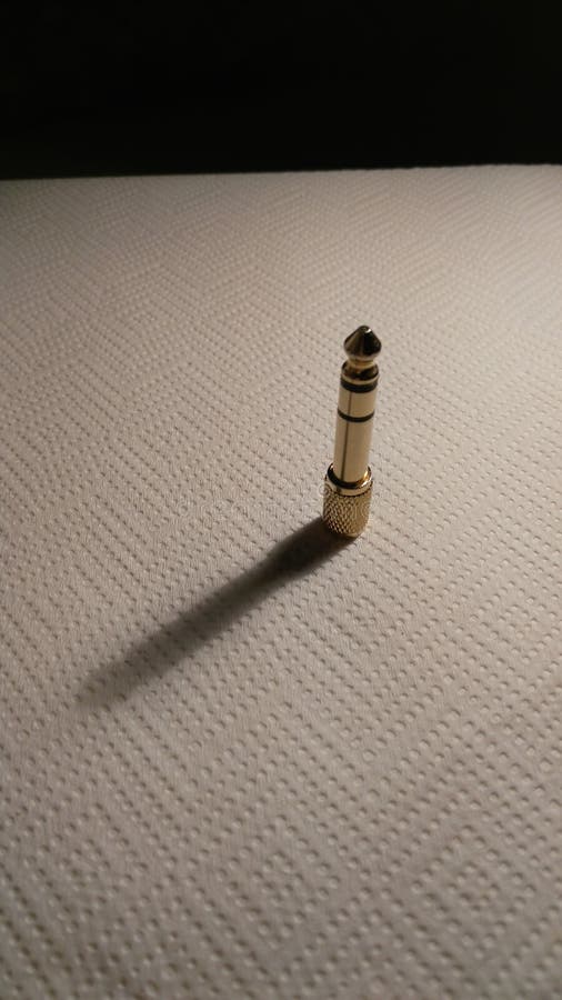 Guitar jack stock photo. Image of mono, minijack, guitar 82354550