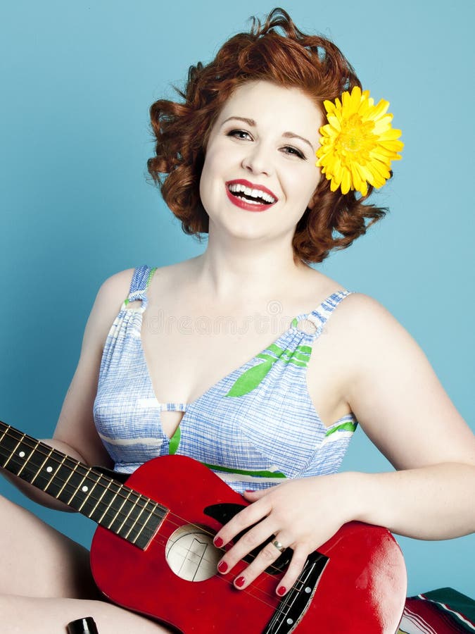 Guitar Pinup Girl