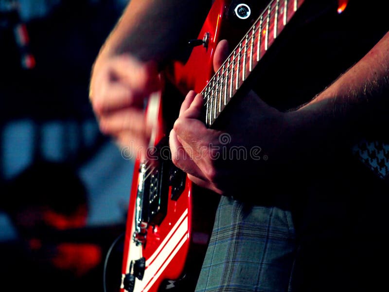 Guitar Player royalty free stock photos Guitar Player royalty free stock photos
