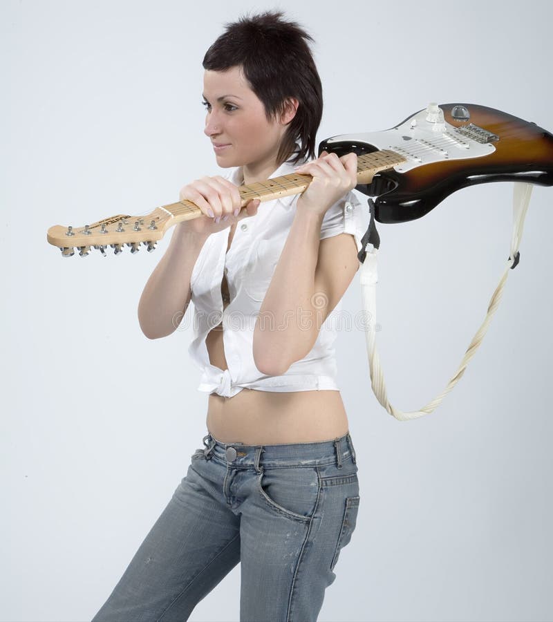 Guitar Rocker Girl