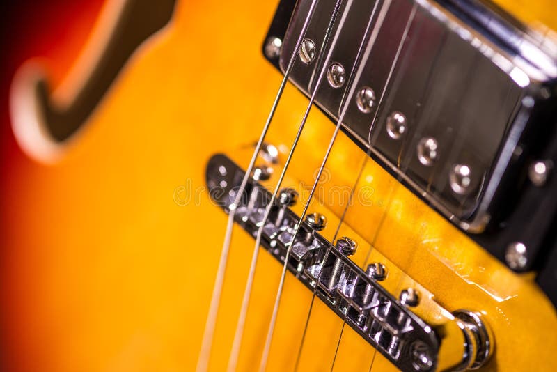 Guitar, Semiacoustic with Details Stock Photo Image of semiacoustic, jazzguitar 219172022