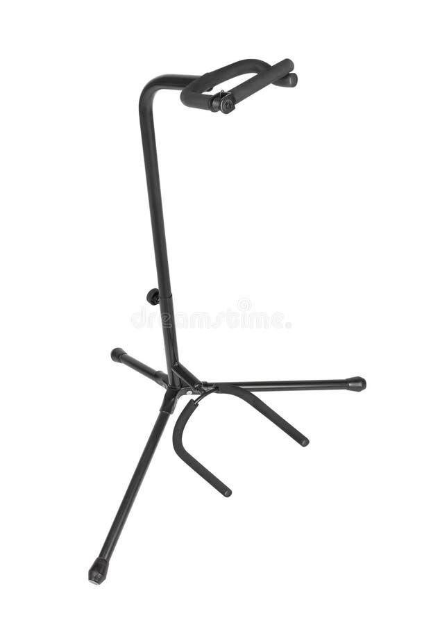 Guitar stand holder stock image. Image of musician, path 271342015