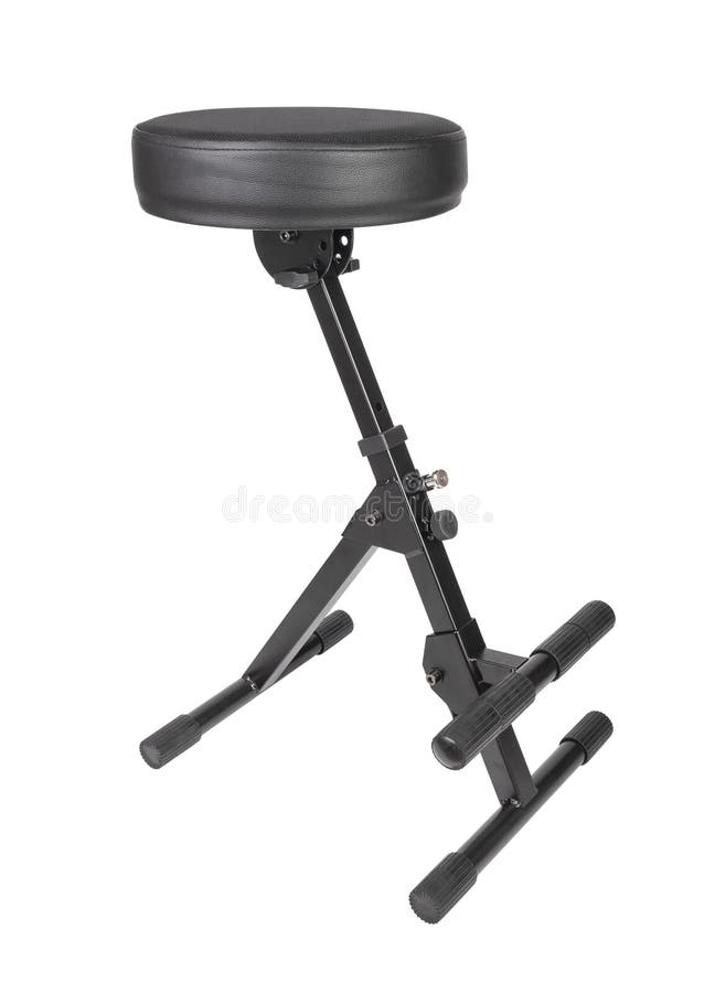 Guitar stool path isolated stock image. Image of metal 271342029