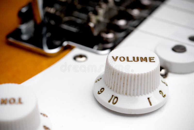 Guitar Volume Control Picture. Image 6431588