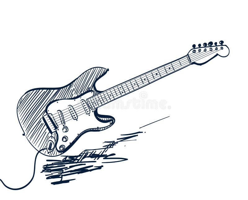 Livre De Coloriage De Guitare électrique Pour Le Vecteur D'adultes  Illustration de Vecteur - Illustration du contour, décoratif: 67952582