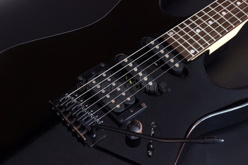 Guitarra eléctrica imagen de archivo libre de regalías Guitarra eléctrica imagen de archivo libre de regalías