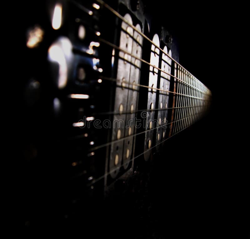 Guitarra elétrica foto de stock royalty free Guitarra elétrica foto de stock royalty free