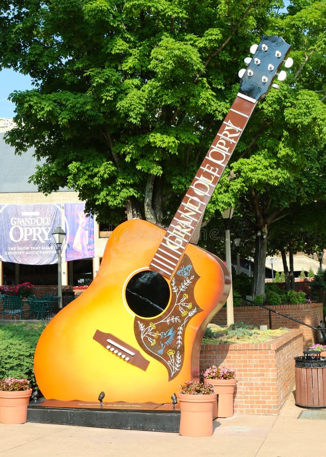 Guitarra en Ole Opry magnífico