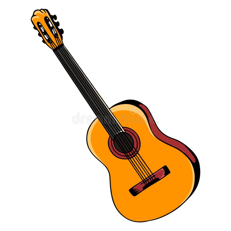 Guitarra. Música Clásica. Instrumento Musical. Estilo De Dibujos Animados. Ilustración del Vector - Ilustración de ejecutante, objeto: 216928545 Guitarra. Música Clásica. Instrumento Musical. Estilo De Dibujos Animados. Ilustración del Vector - Ilustración de ejecutante, objeto: 216928545
