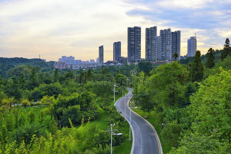 Guiyang-Stadtskyline lizenzfreie stockfotografie Guiyang-Stadtskyline lizenzfreie stockfotografie