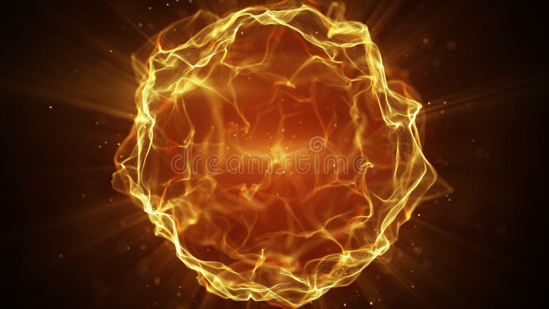 Gul futuristisk science fictionplasmaform royaltyfri illustrationer Gul futuristisk science fictionplasmaform royaltyfri illustrationer