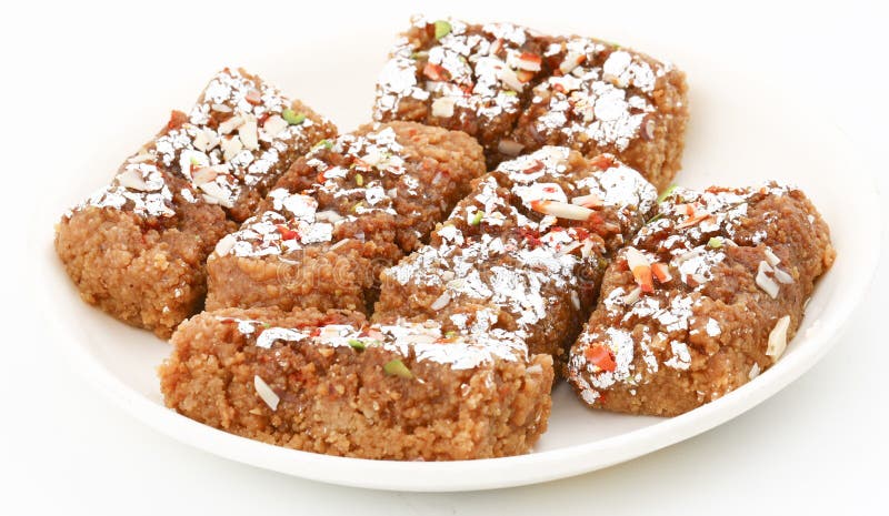 Gulab Halwa foto de stock