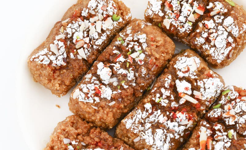 Gulab Halwa fotos de stock