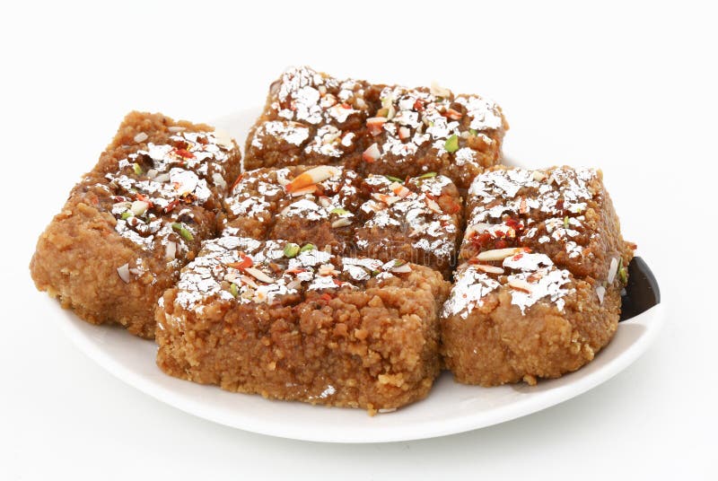 Gulab Halwa imagens de stock royalty free