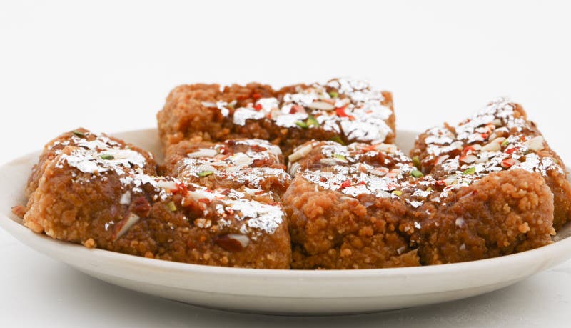 Gulab Halwa imagens de stock