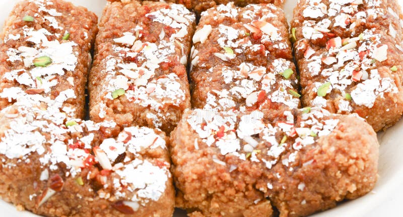 Gulab Halwa imagens de stock royalty free