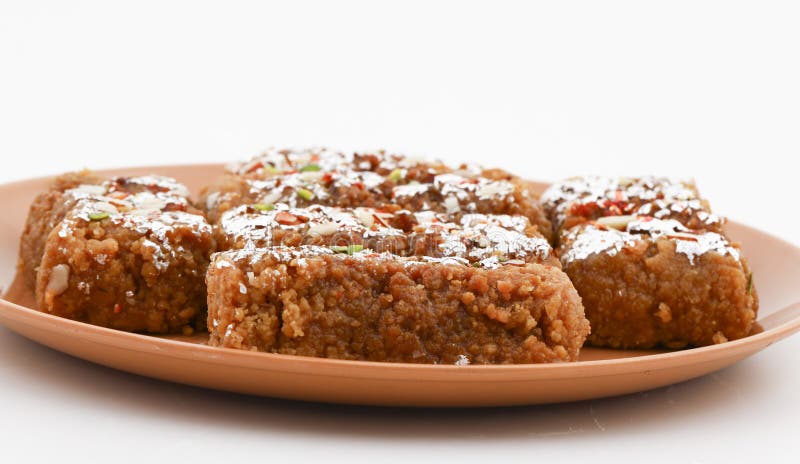 Gulab Halwa imagens de stock royalty free