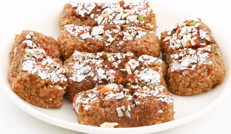 Gulab Halwa imagens de stock royalty free