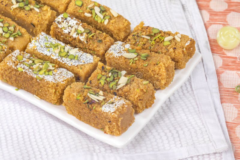 Gulab Halwa foto de stock