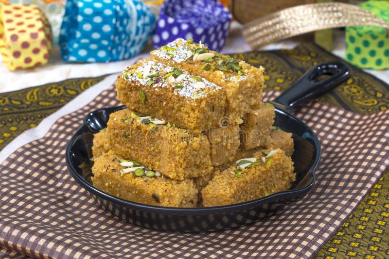 Gulab Halwa fotos de stock