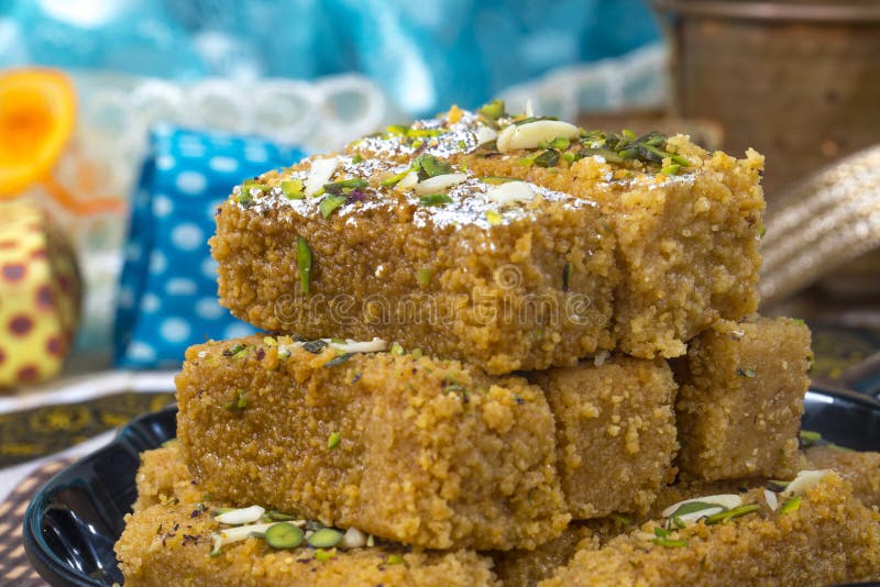 Gulab Halwa fotografia de stock royalty free