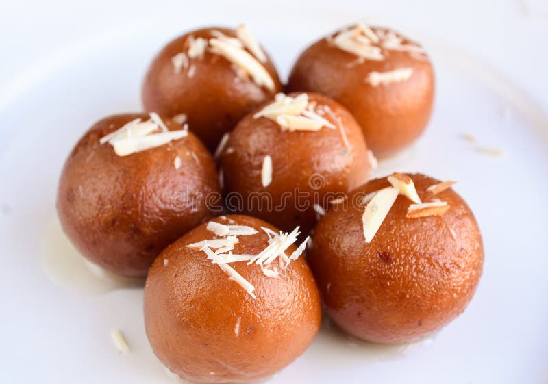 Gulab Jamun is a traditional Indian dessert served at festivals and gathering.