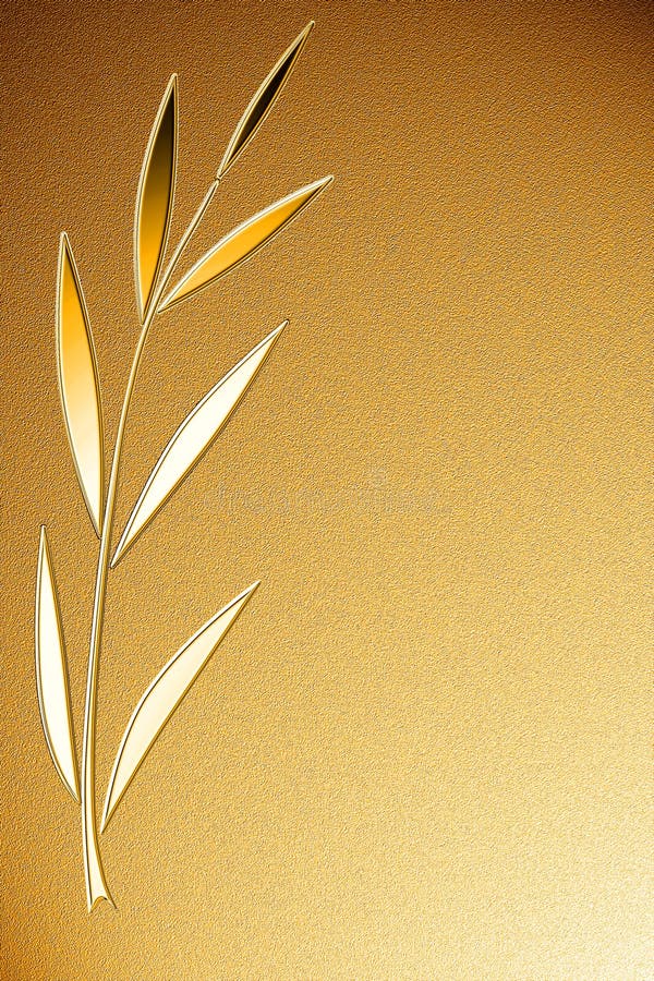 Guld- bakgrund med skinande gömma i handflatan filialen arkivbilder Guld- bakgrund med skinande gömma i handflatan filialen arkivbilder