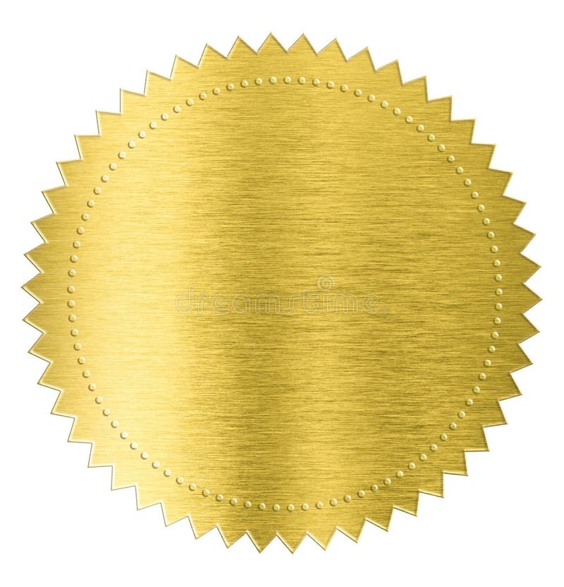 Guld- etikett för skyddsremsa för klistermärke för metallfolie som isoleras med