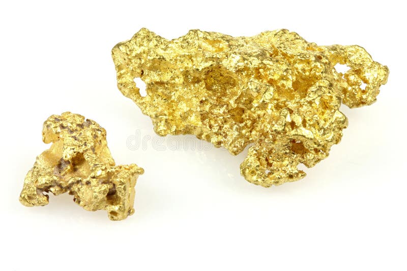 Guld- klumpar arkivbild Guld- klumpar arkivbild