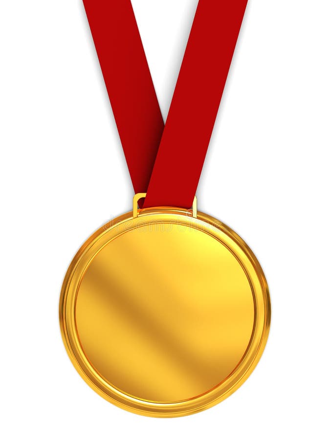 guld- medalj vektor illustrationer guld- medalj vektor illustrationer