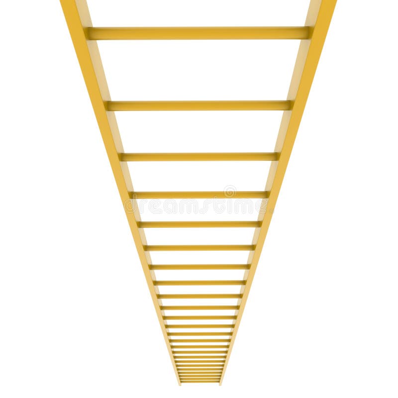 Guld- stege royaltyfri illustrationer Guld- stege royaltyfri illustrationer