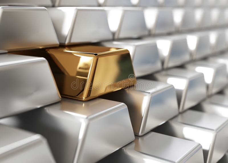 guld- tackor en silver vektor illustrationer guld- tackor en silver vektor illustrationer