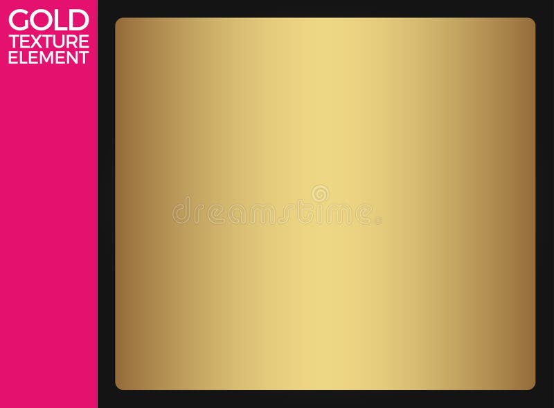 Guld- textur, ljus realistisk guld- metallisk lutningmall, abstrakt metallgarnering, guld- bakgrund, guld- vektor royaltyfri illustrationer