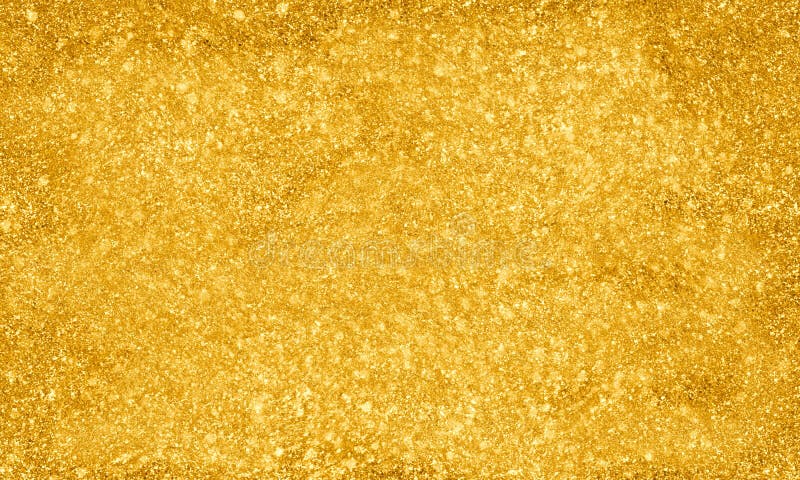Guldglitterbakgrund, texturduktion. guldglitterbakgrund. Utformning av bakgrundsguld abstrakt bakgrundskort för papper stock illustrationer