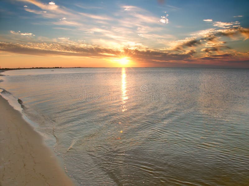 Gulf Islands National Seashore Sunset